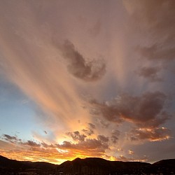 New Mexico skies