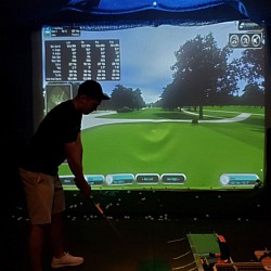 2 Indoor Golf Simulators